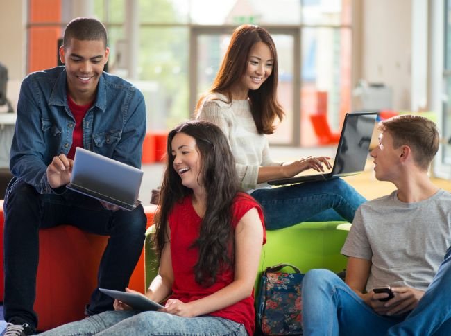 In The Classroom at Saint Peter's College